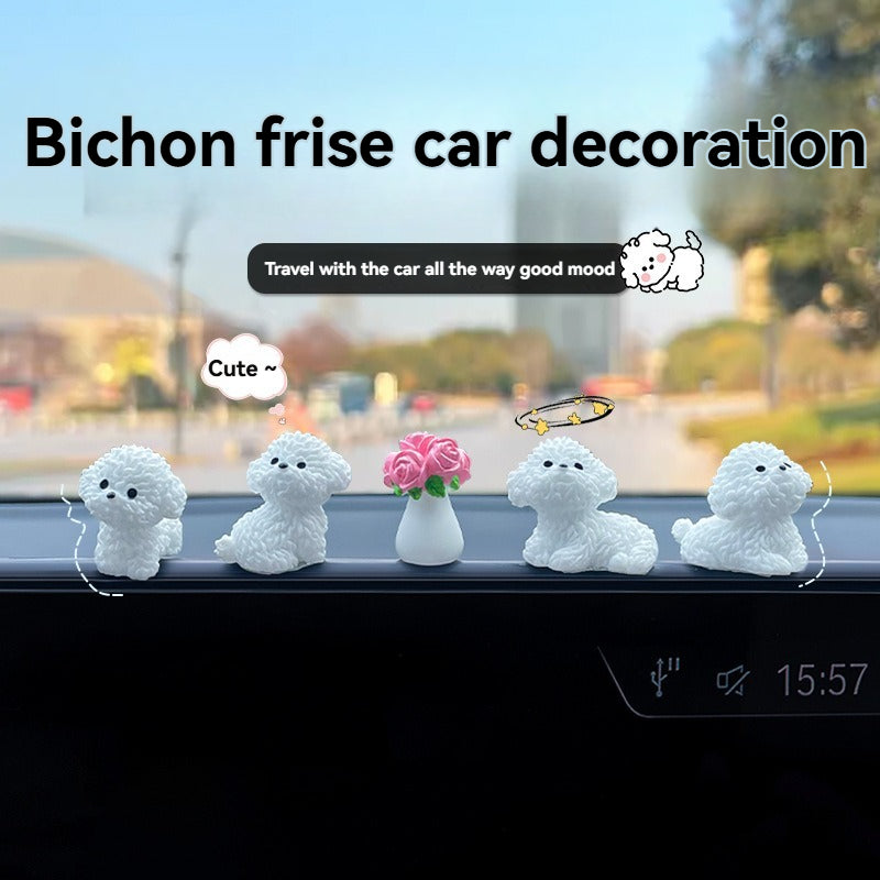 Cute Bear Dog Small Ornament