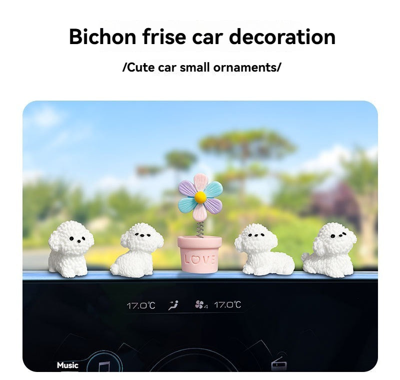 Cute Bear Dog Small Ornament