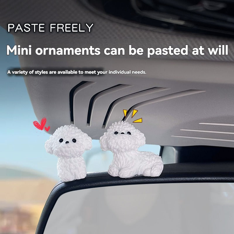 Cute Bear Dog Small Ornament