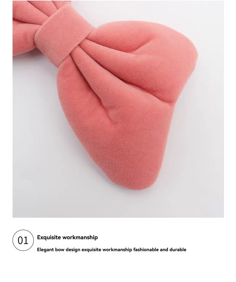 Car center console girls' car accessories bowknot interior decoration